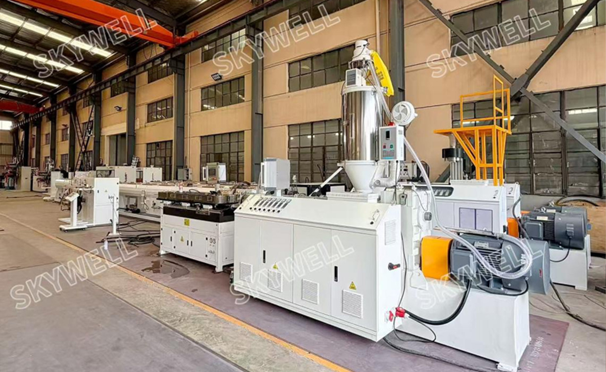HDPE Corrugated Pipe Extrusion Line