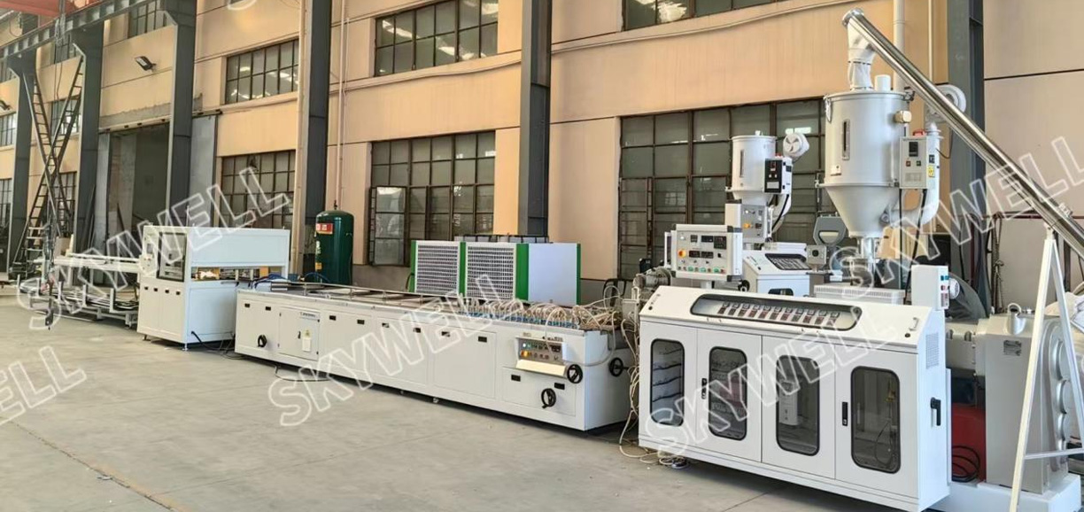 PE Wood Plastic Production Line