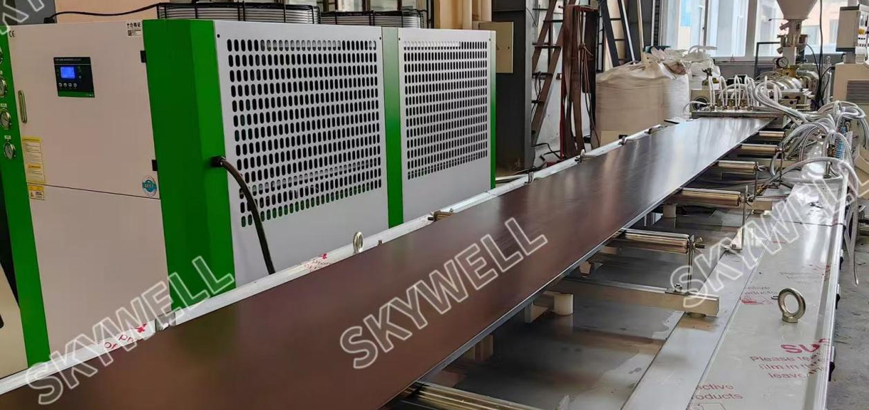 PE Wood Plastic Production Line