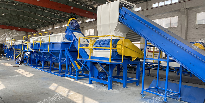 Plastic PET Bottle Washing Line