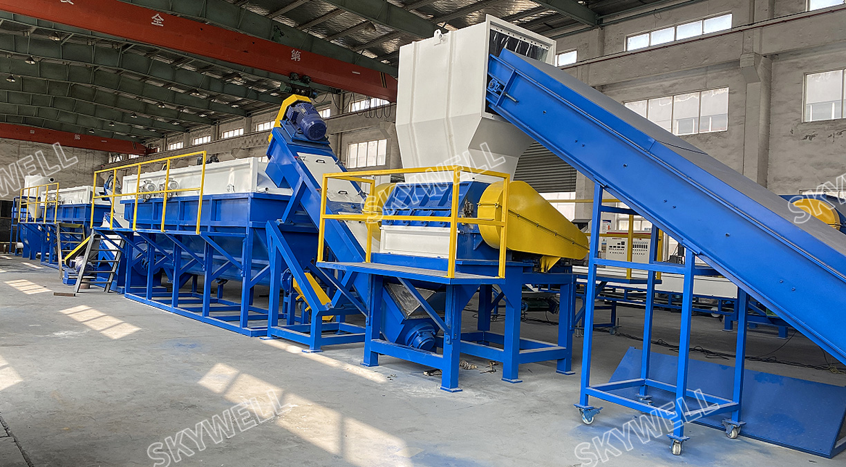 Plastic PET Bottle Washing Line