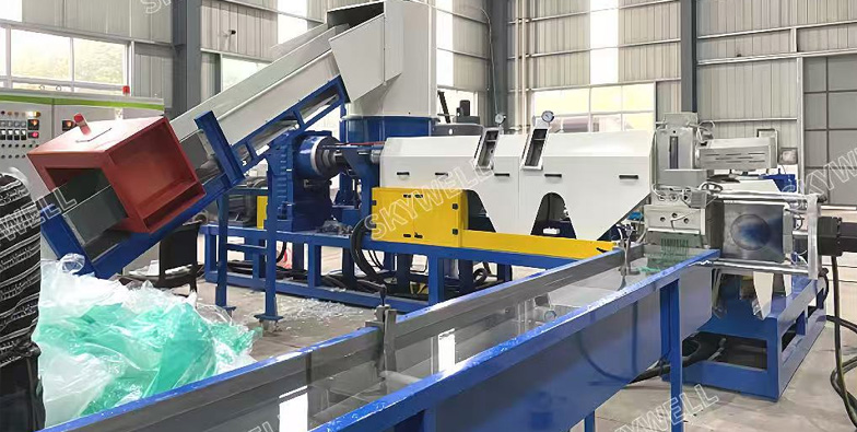 Plastic PP/PE/PET/EPS Pelletizing Machine