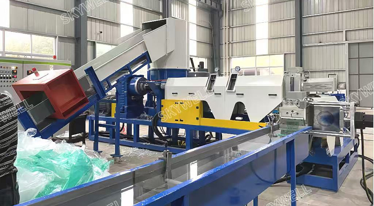 Plastic PP/PE/PET/EPS Pelletizing Machine